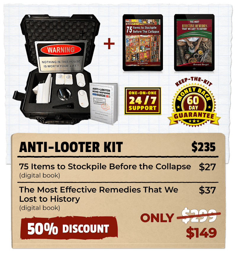 Anti Looter Kit Order
